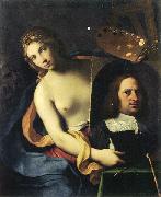 Allegory of Painting Giovanni Domenico Cerrini